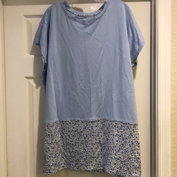 Uniqlo Tops - Uniqlo Liberty London Cap Sleeve Shirt Size XXL